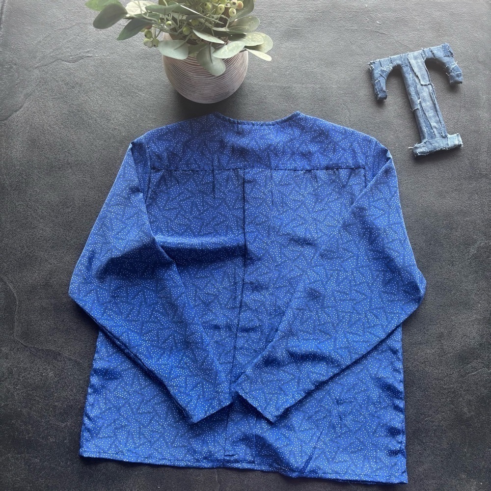 Vintage Oscar de la Renta Expressions Blouse - Size 14 - Picture 3 of 5